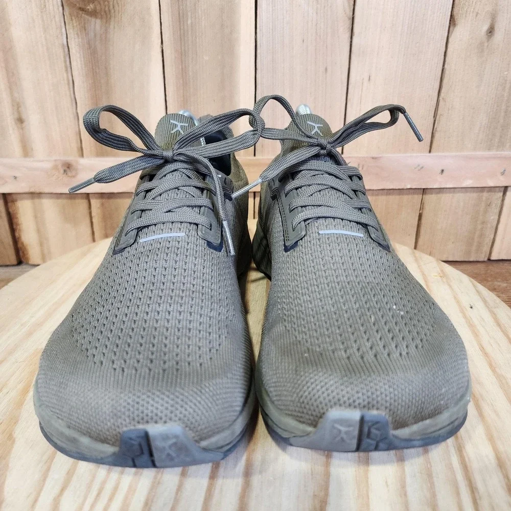 Flux Adapt Waterproof Shoes Mens 8.5 Green Mesh Running Athletic Sneakers